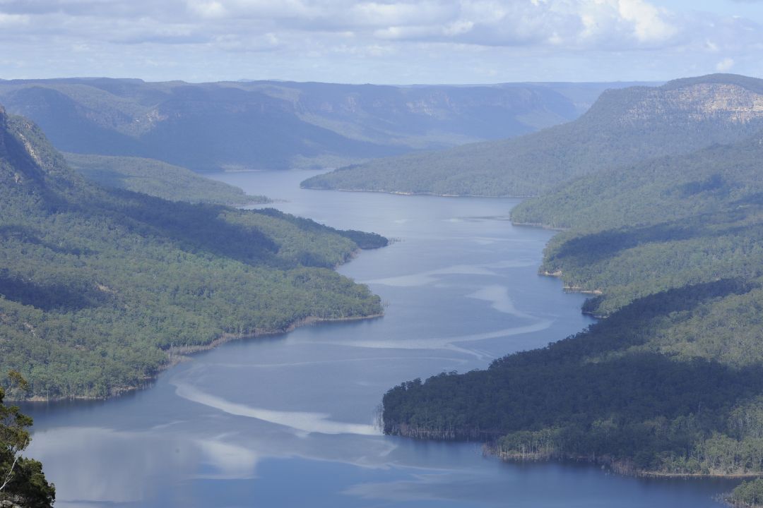 Lake Burragorang aerial photo