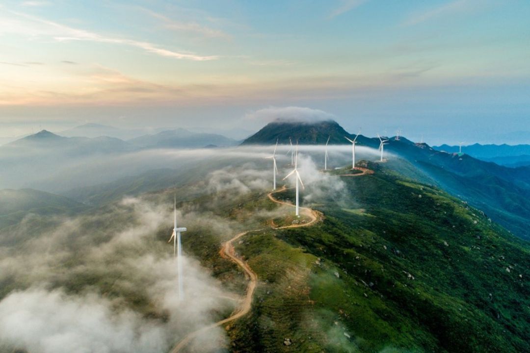 turbines on ridge